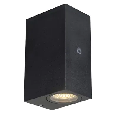 Outdoor Wall Light Black